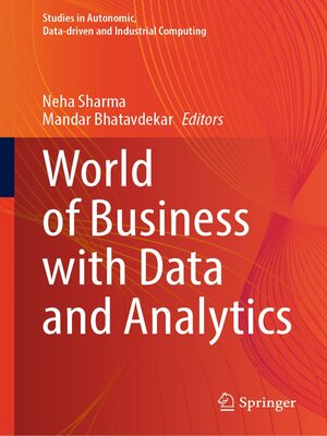cover image of World of Business with Data and Analytics
